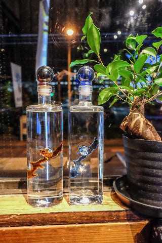 Blank Okinawa Souvenir Bottles